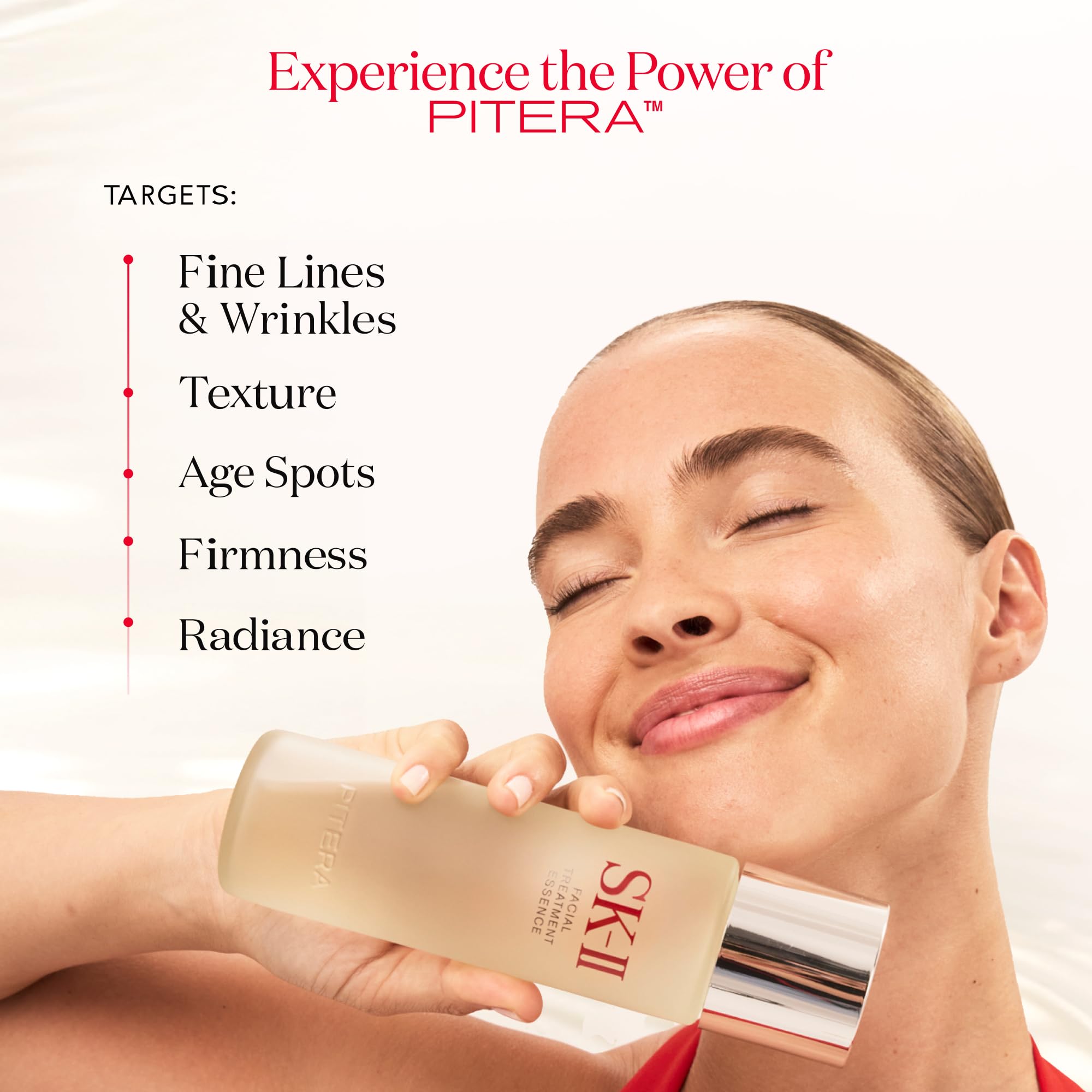 SK-II Conjunto de 3 peças Pitera, (limpador de 19,8 g + Essence 70